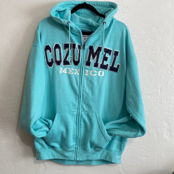 Pacific & Co. Tops - Cozumel Mexico Hoodie size XL